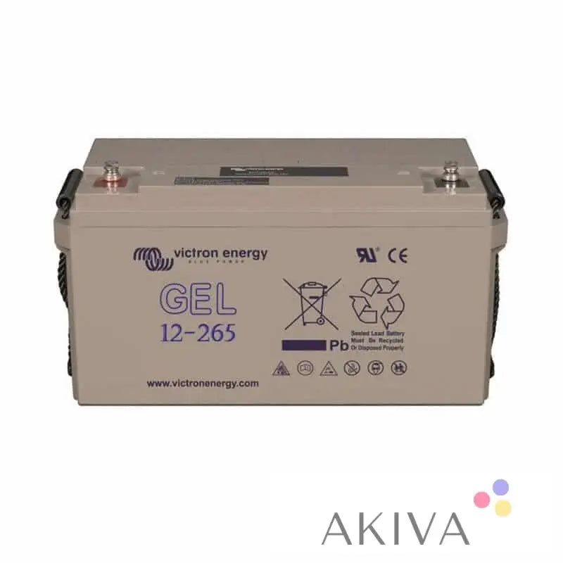 12V/265Ah GEL Deep Cycle Batt. (M8) - Power Product