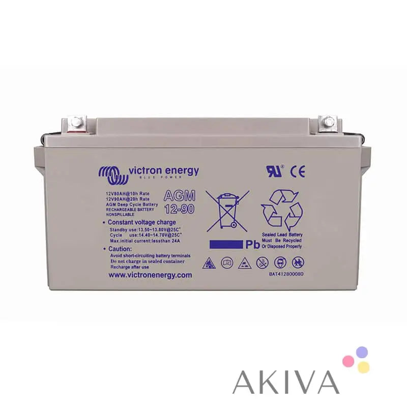 12V/90Ah AGM Deep Cycle Batt. - Power Product