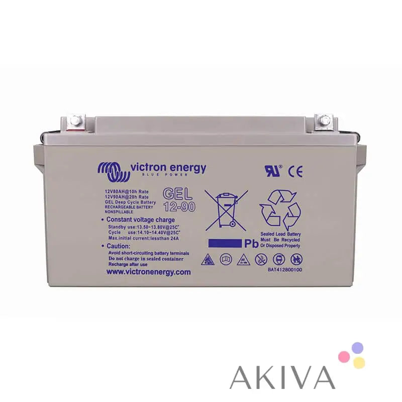 12V/90Ah Gel Deep Cycle Batt. - Power Product