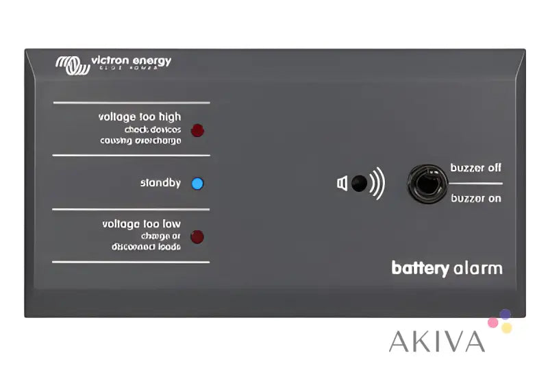 Battery Alarm Control Panel with Voltage Indicators for Alarm GX Retail Off-Grid Solutions