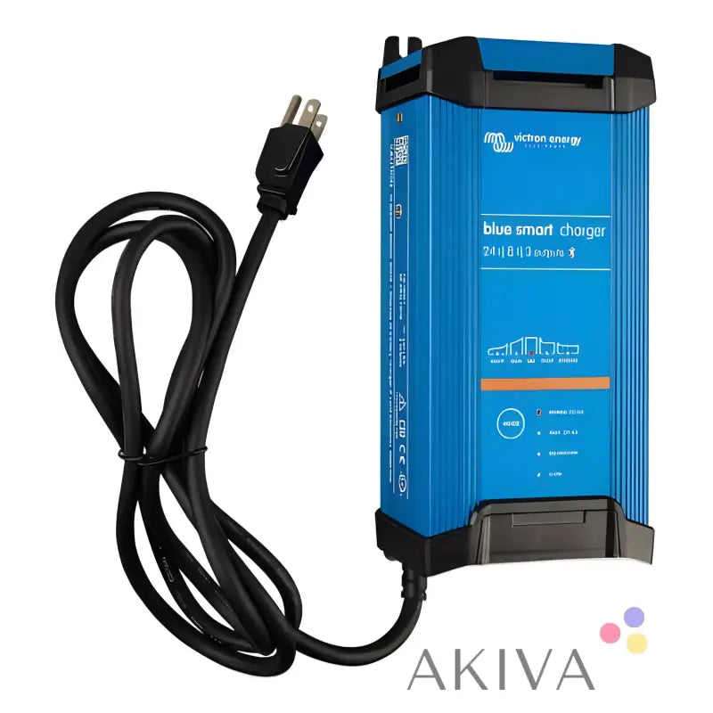 Blue Smart IP22 Charger 24/16(3) 120V NEMA 5-15 with attached black power cord