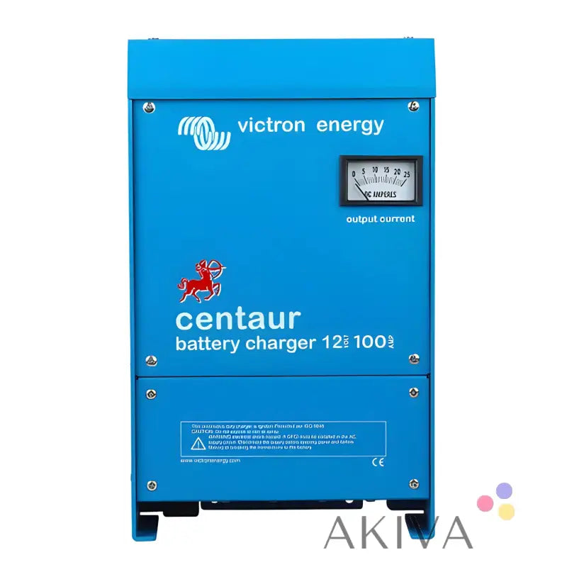 Blue Victron Energy Centaur Charger 12/100(3) 120-240V for off-grid power solutions