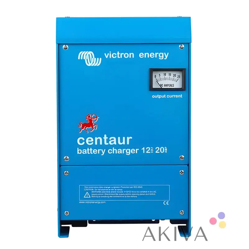 Blue Victron Energy Centaur Charger 12/20(3) 120-240V for off-grid power solutions