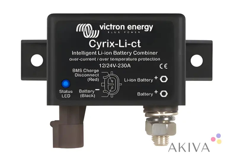 Victron Energy Cyrix-Li-ct 12/24V-230A intelligent Li-ion battery combiner with LED indicator