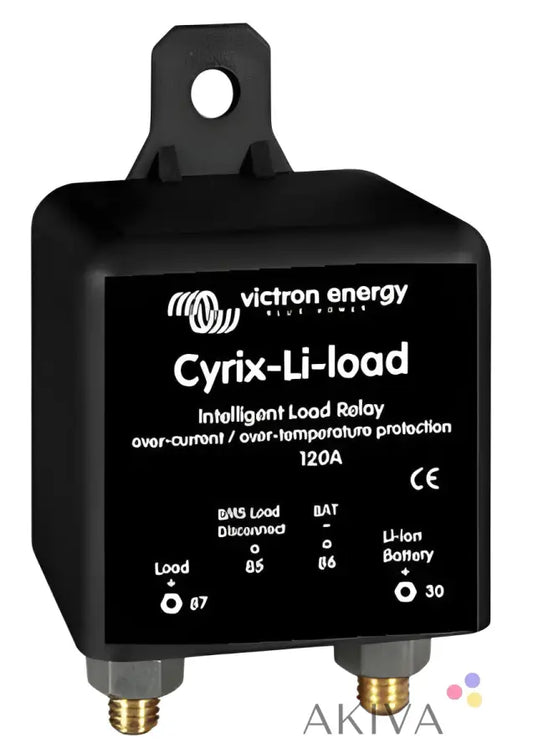 Victron Energy Cyrix-Li-load intelligent load relay for 12/24V-120A with protection features