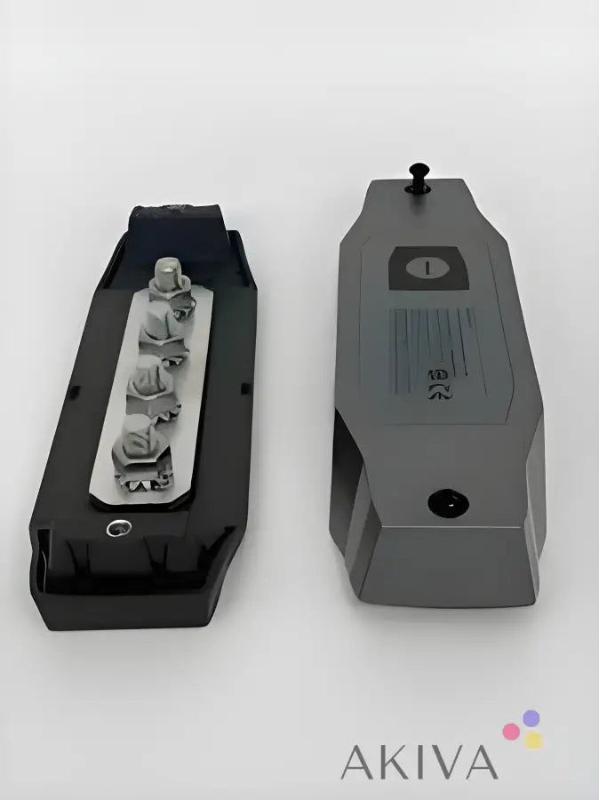 Two electrical junction boxes in black and gray for the EcoFlow LFP Battery Terminal Busbar