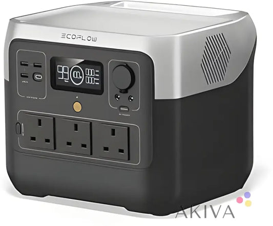 ECOFLOW River 2 Pro Portable Power Station with multiple AC outlets and digital display