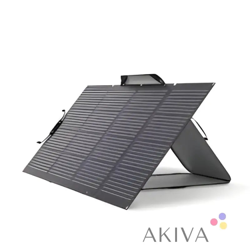 Portable folding ECOFLOW Solar Panel with kickstand for efficient solar energy use