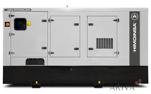 Industrial Diesel Generator Himoinsa HFW-135-T5 S2 400V 3-Phase Output with Gray Enclosure