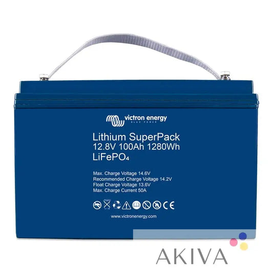 Lithium SuperPack 12,8V/100Ah (M8) High Current - Power Product