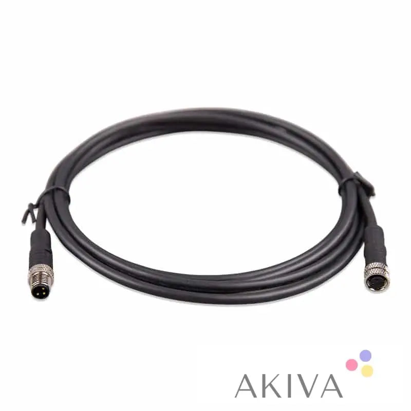 M8 circular connector Male/Female 3 pole cable 1m (bag of 2) - Power Product