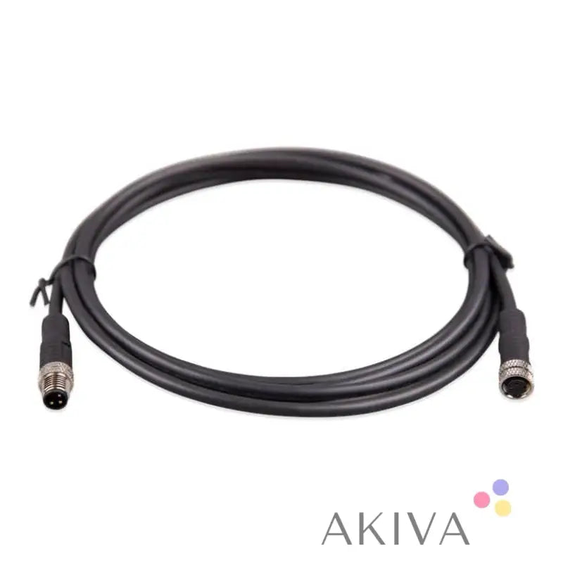 M8 circular connector Male/Female 3 pole cable 2m (bag of 2) - Power Product