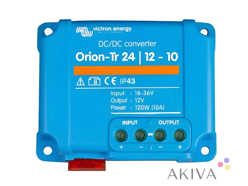 Blue Victron Energy Orion-Tr 24/12-10 DC-DC converter for off-grid power solutions