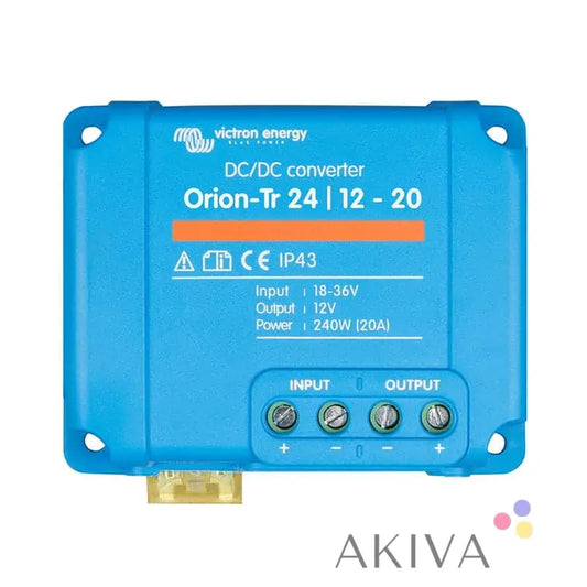 Blue Victron Energy Orion-Tr 24/12-20 DC-DC converter for off-grid power solutions