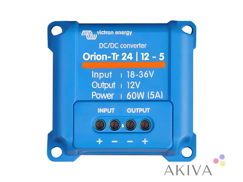 Blue Victron Energy Orion-Tr 24/12-5 DC-DC converter for off-grid power solutions