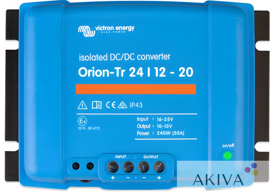 Orion-Tr 24/12-9A (110W) Isolated DC-DC converter - Power Product