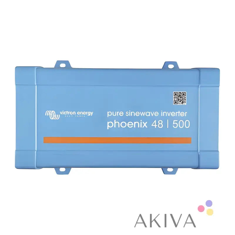 Blue Victron Energy Phoenix 48V 500W inverter for off-grid power solutions, directnema gfci available