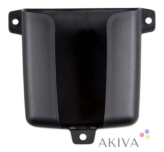 Black plastic wall-mounted container with holes for Blue Smart IP65 Charger installation